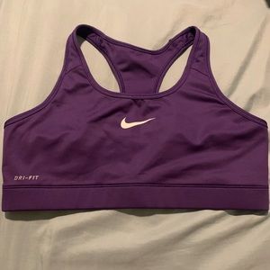Purple Nike Sports Bra